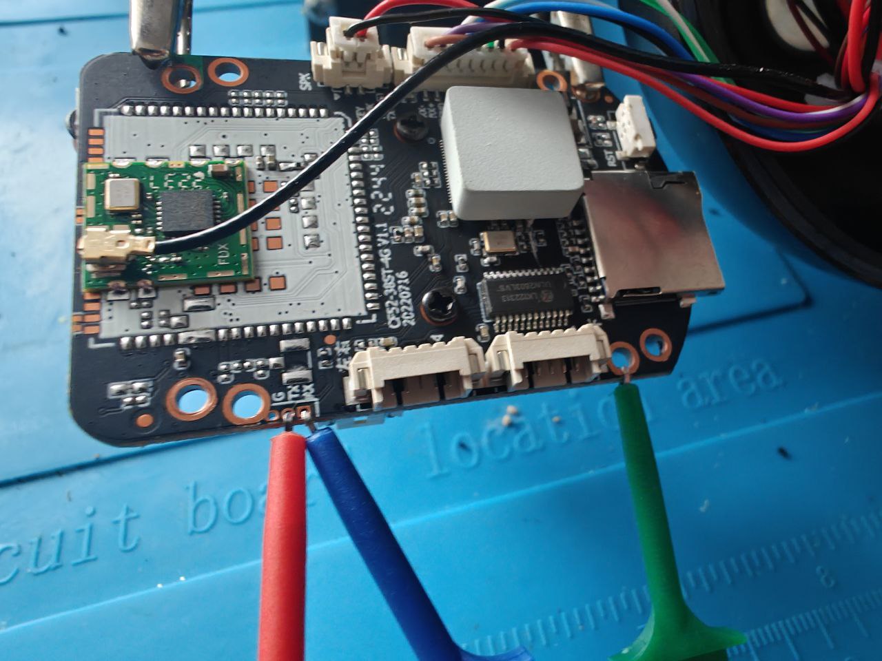 UART-2 Header on PCB