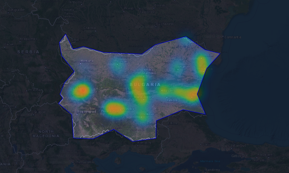 Heat map